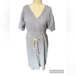 Rebels & Lovers Boutique tie waist maxi dress size L